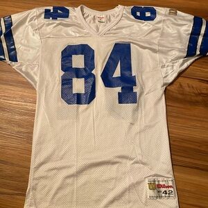 Dallas Cowboys Jay Novacek #84 Vintage Wilson Jersey Sz M Perfect Condition